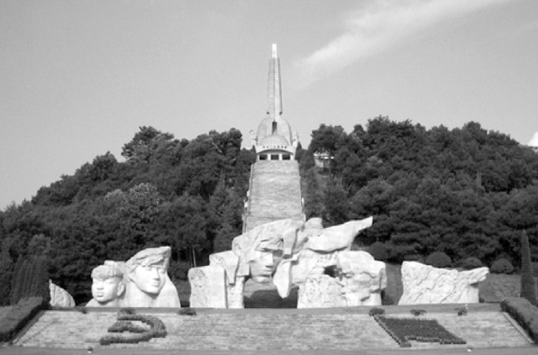 △紅軍長征突破湘江烈士紀念碑園